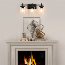 Black Vanity Light for Cabinet