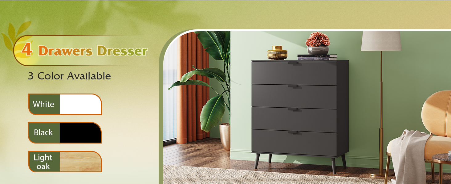 4 drawer dresser