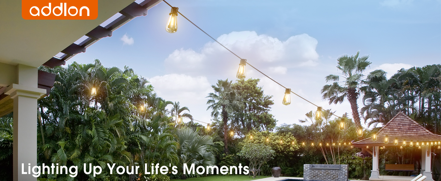 outdoor string lights