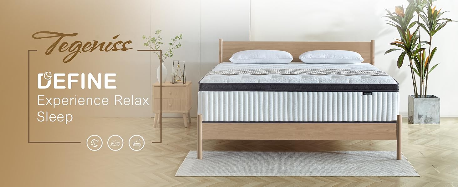 Zinus king mattresses cool gel memory foam mattress mattress king size mattress in a box