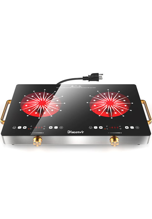 2 burner electric cooktop