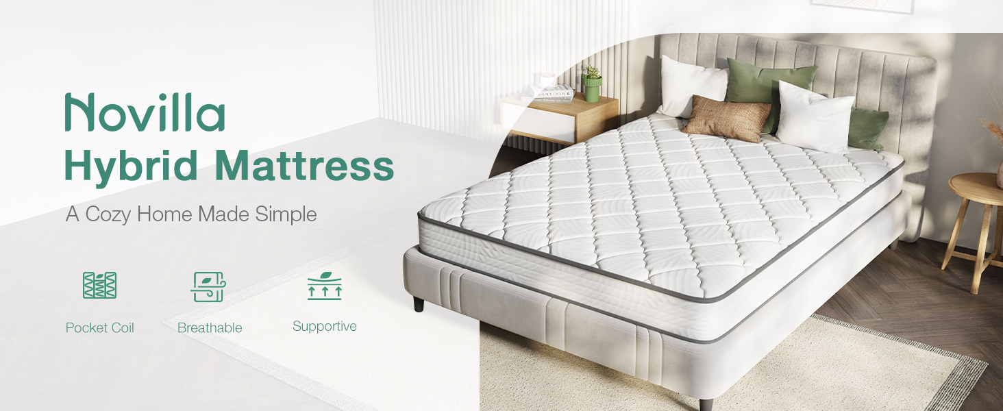 novilla hybrid mattress