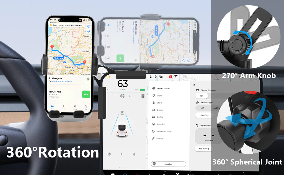 Tesla Phone Holder
