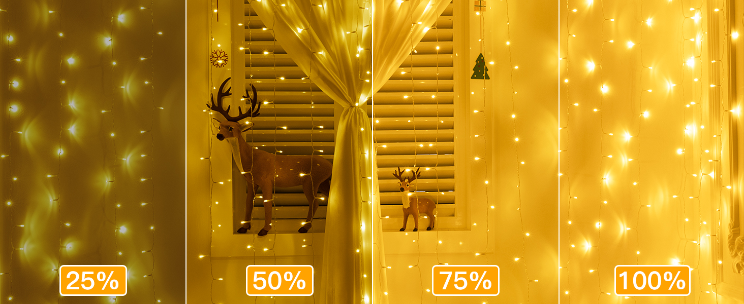 string lights bedroom