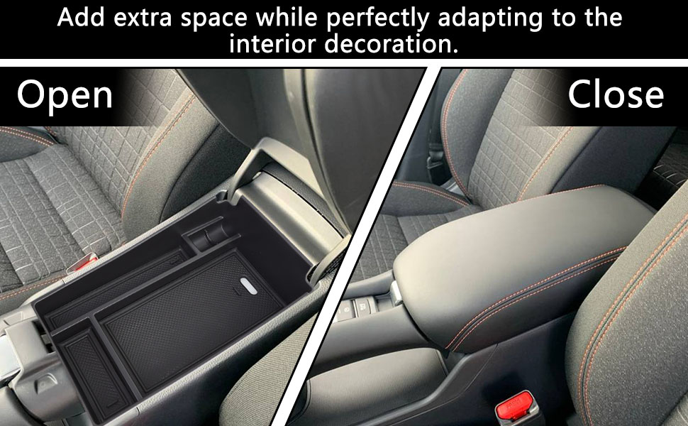 Insert ABS armrest tray