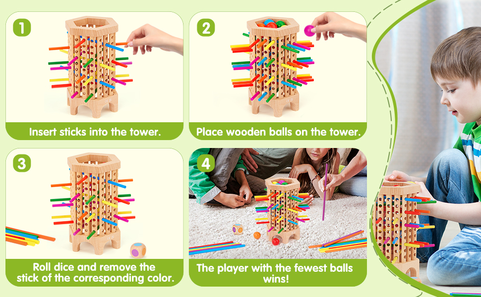 Montessori Toys for 3 4 5 6 Year Old