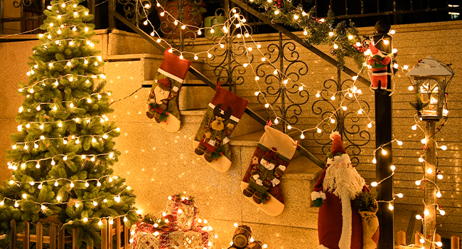 warm white christmas lights