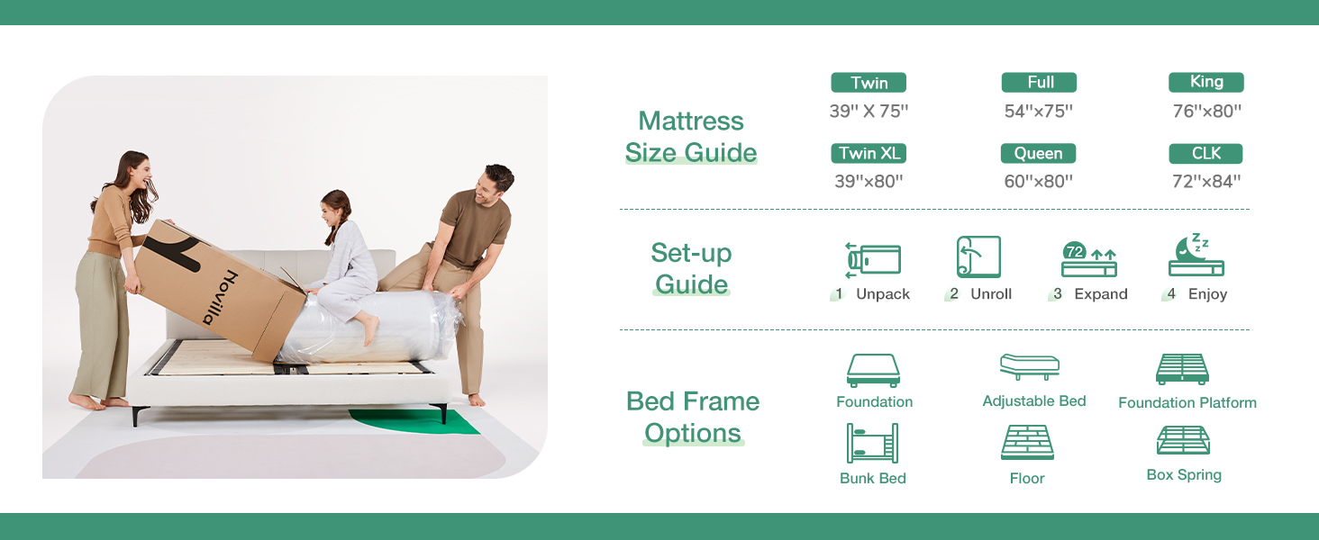 novilla hybrid mattress