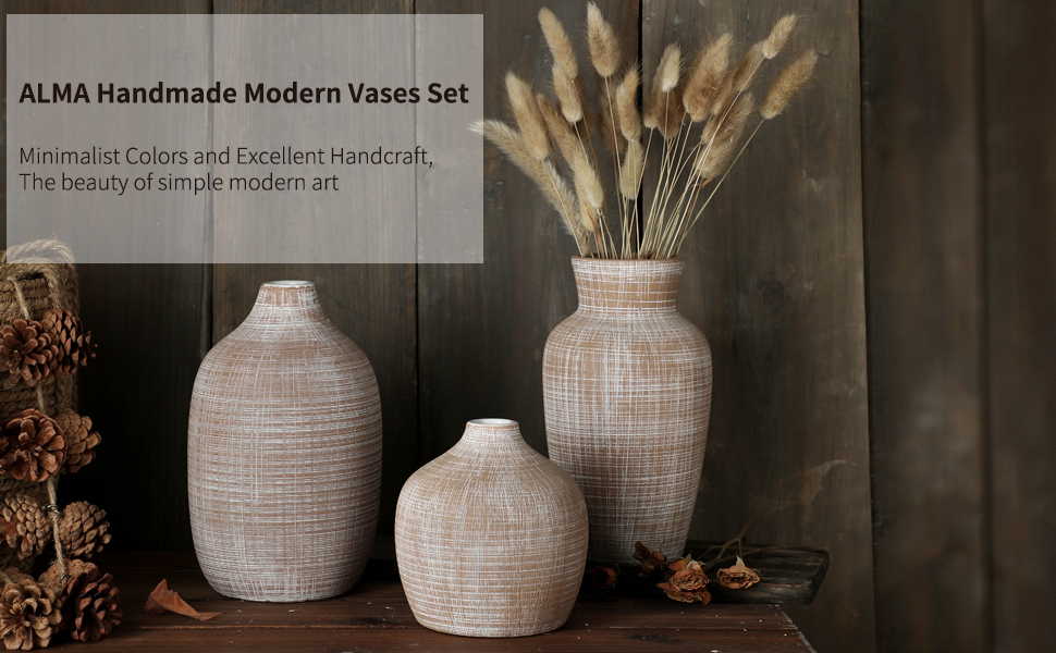 ceramic rustic vase