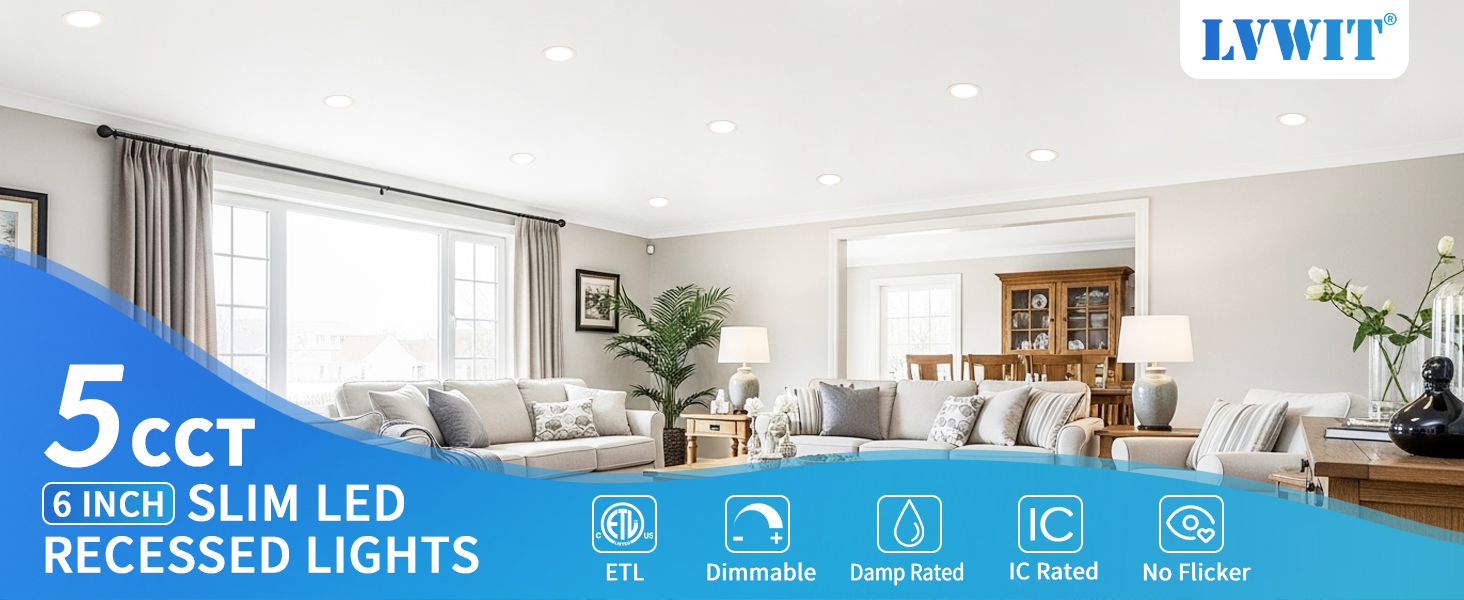 recessed lights