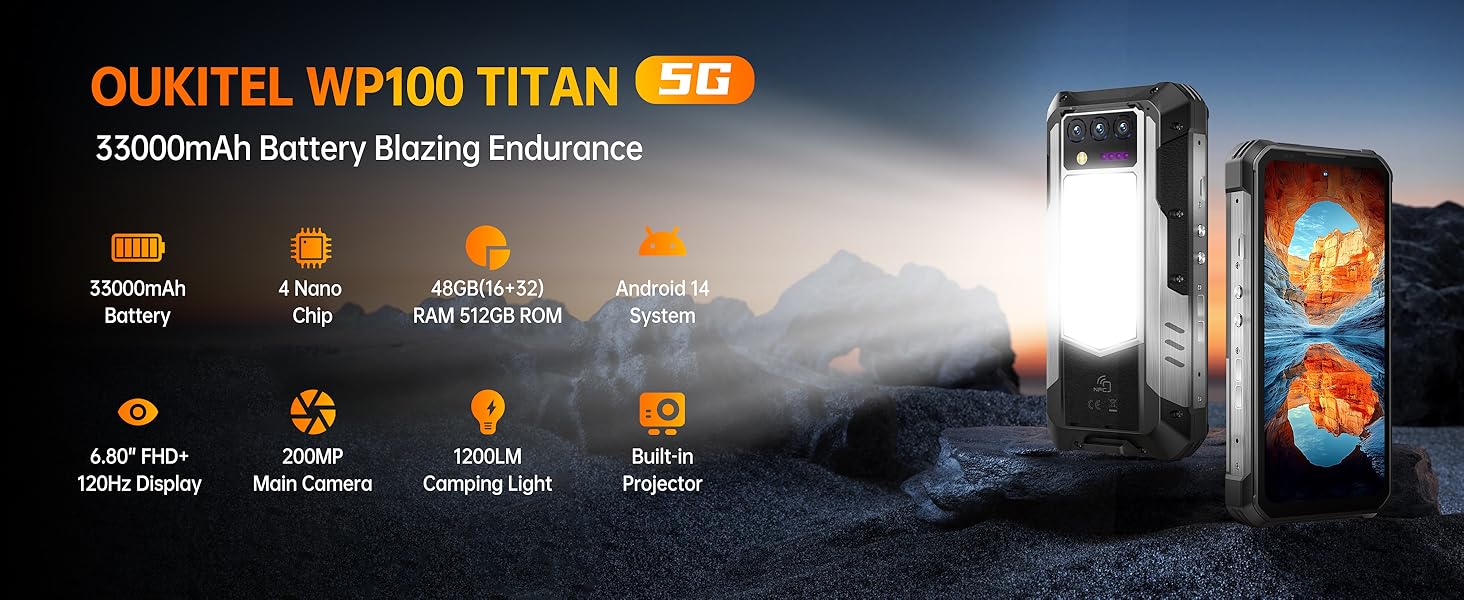 OUKITEL wp100 titan