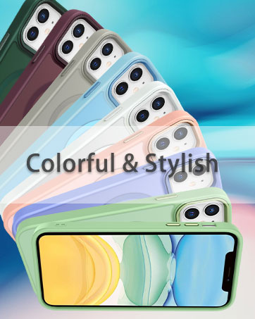 YENAPOON Matte Magnetic Phone Case for iPhone 11