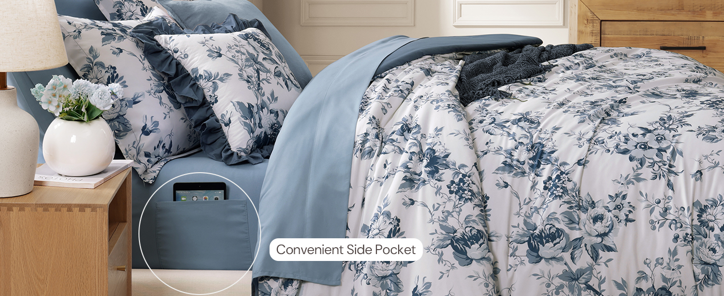 floral comforter