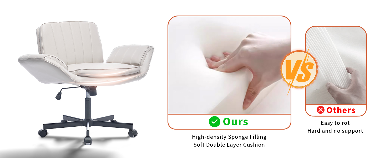 Cross Legged Desk Chair
