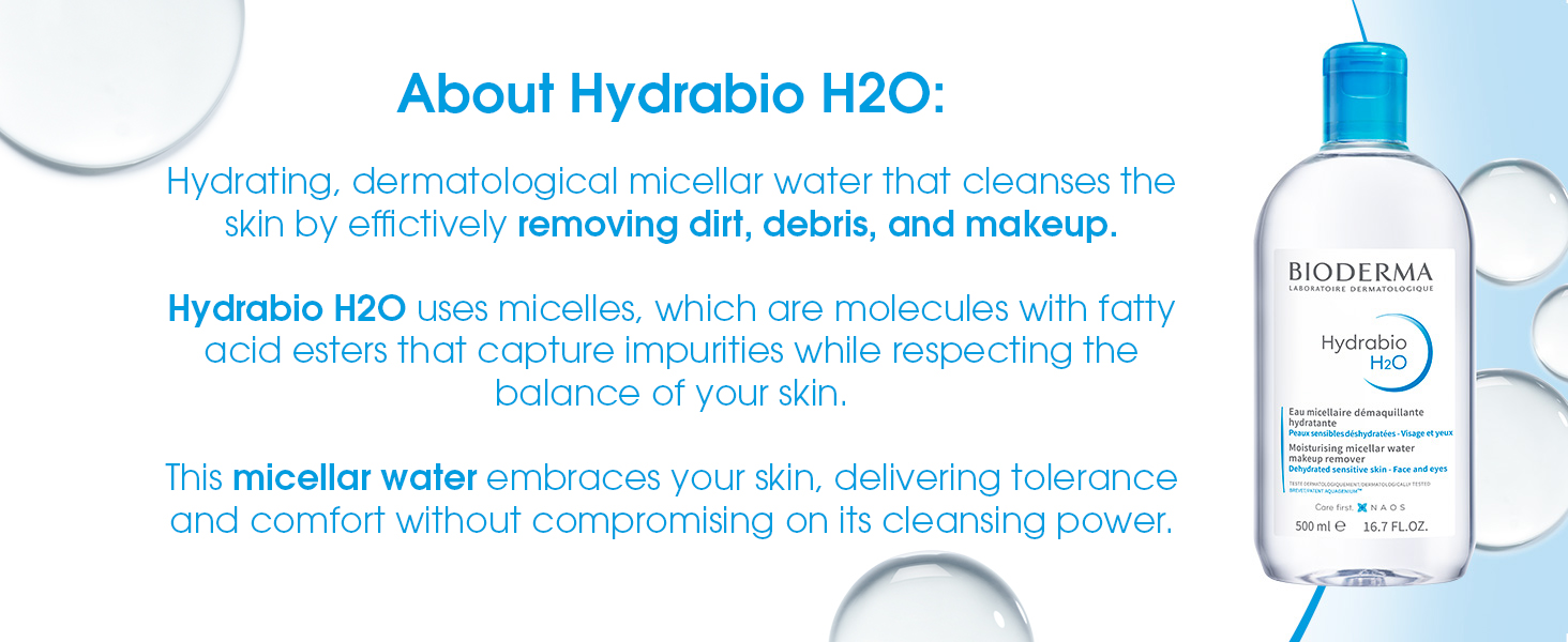 hydrabio, makeup remover, debris cleanser, face cleanser