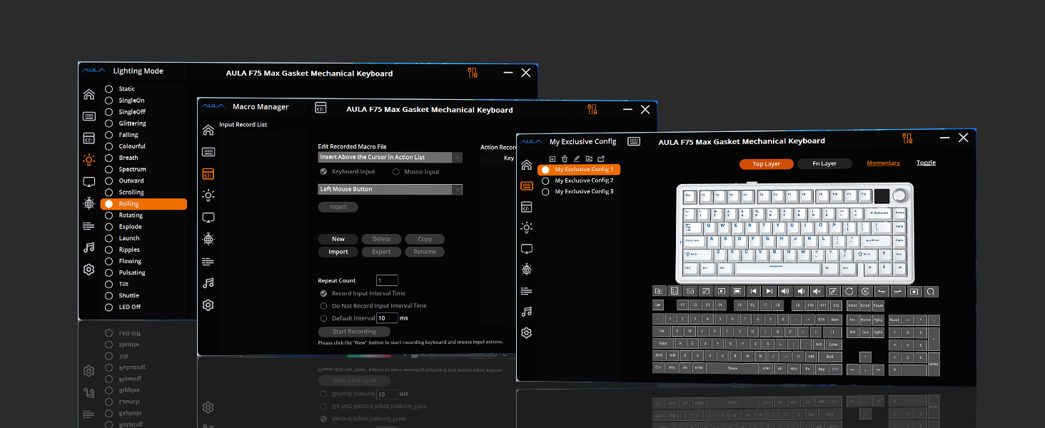 F75 MAX Wireless Gaming Keyboard