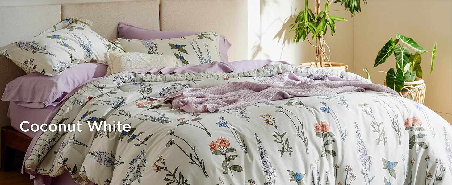 floral comforter set