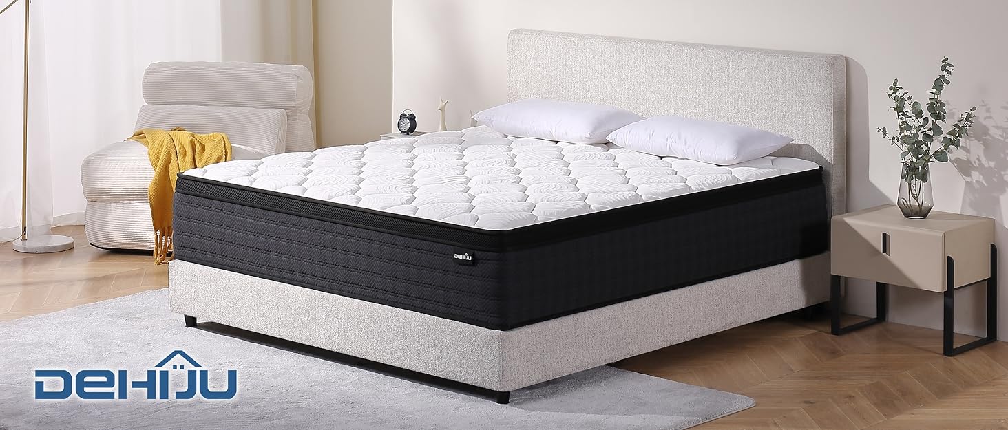 hybrid gel foam cool cooling mattress medium firm soft softness plush