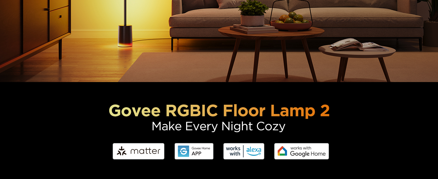 Govee Floor Lamp 2 with Matter