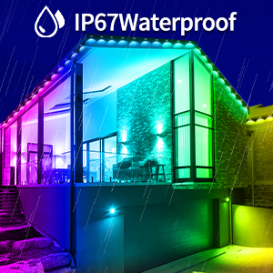300ft RGB Eaves Lights IP67 waterproof