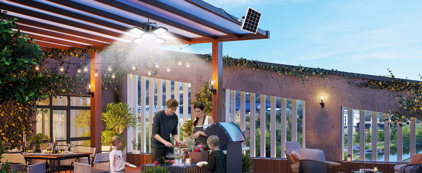 solar powered shed light