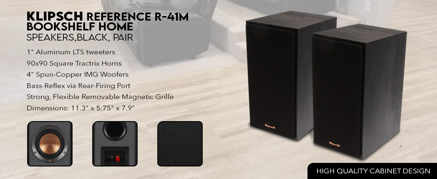 Klipsch Reference R-610F 5.1 Home Theater System