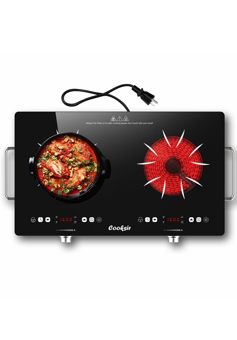 2 burner electric cooktop