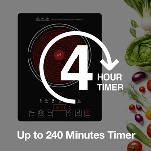 Up to 240 Minutes Timer
