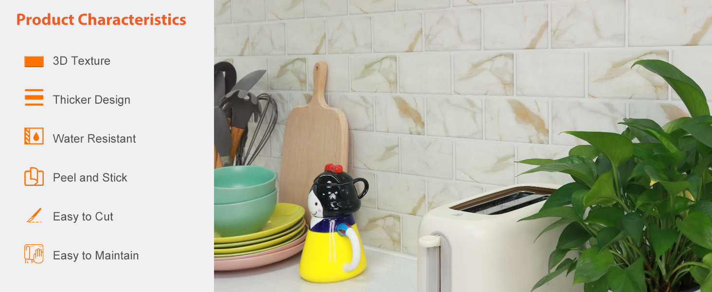 subway tile peel and stick