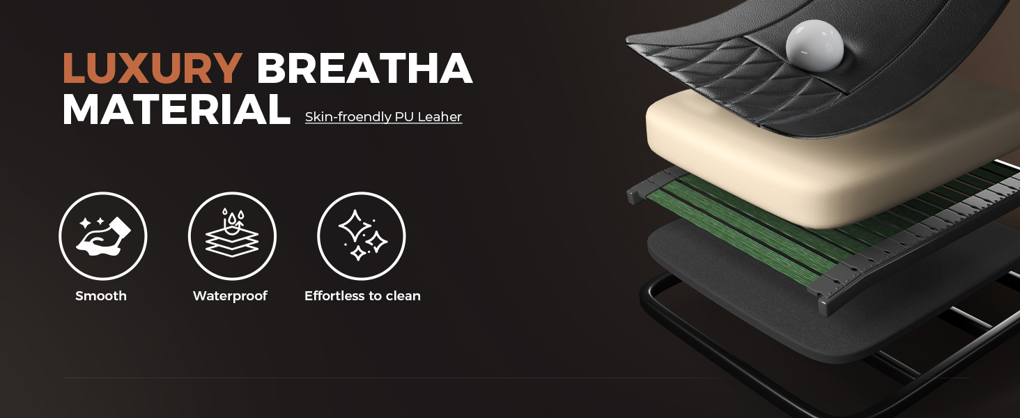 Luxury breatha material