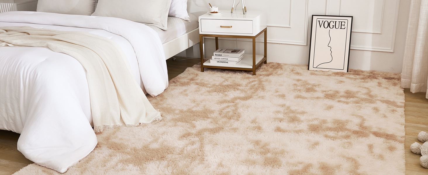 beige area rug
