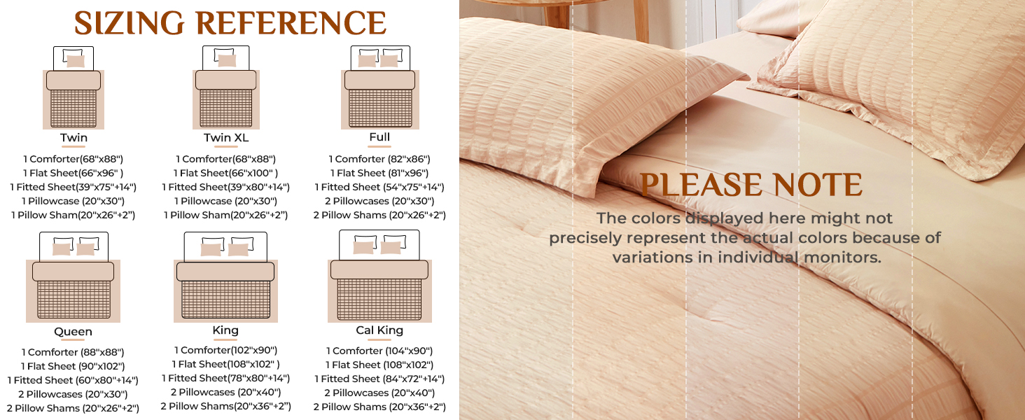 comforter set luxury soft seersucker texture breathable elegant bed in a bag lightweight cozy