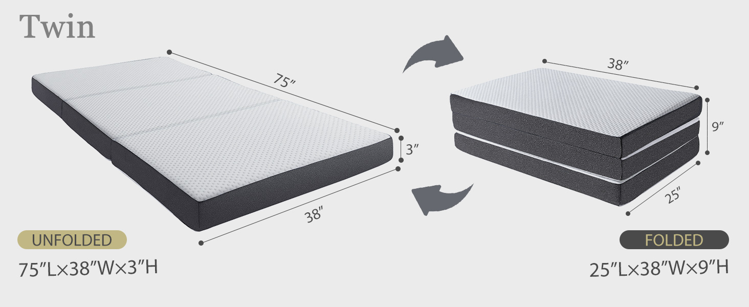 foldable mattress