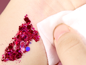 easy to remove glitter