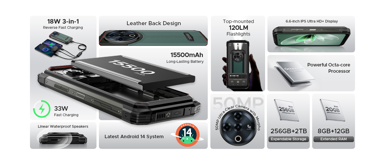 DOOGEE Fire 6 Power Banner
