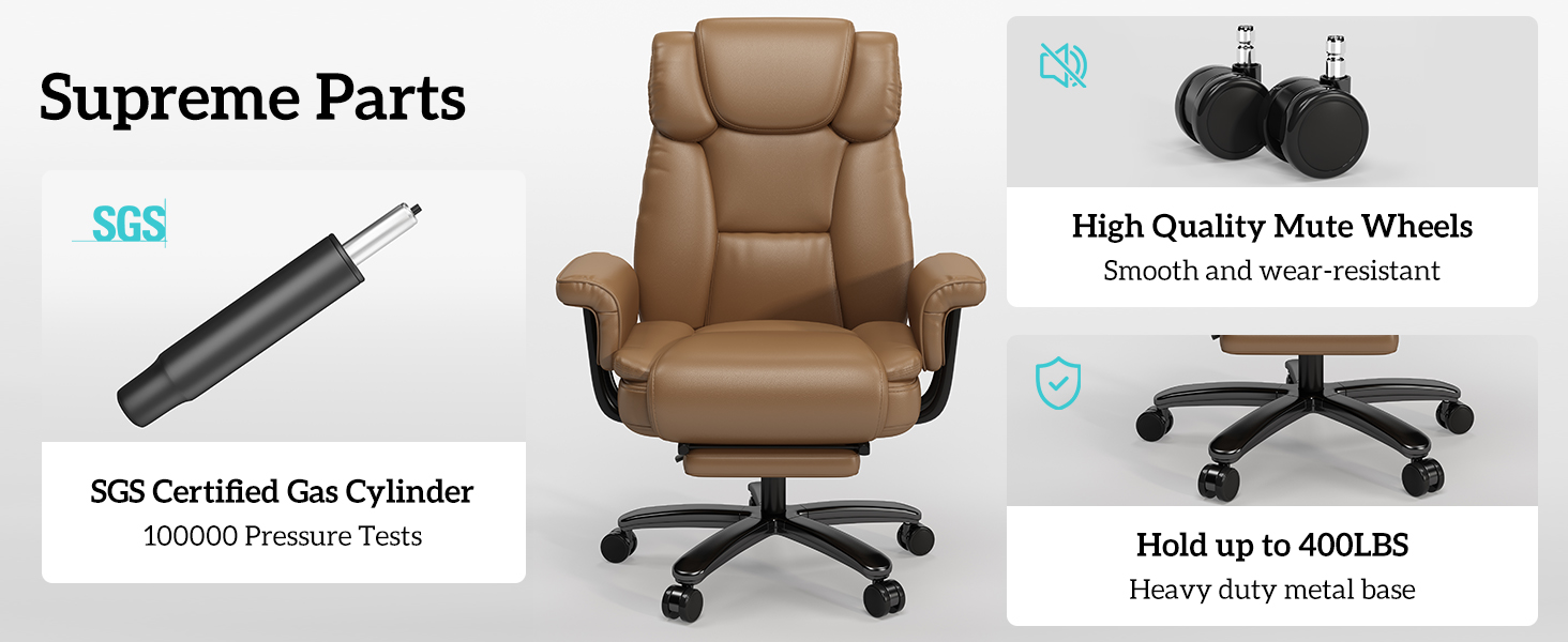 heavy duty office chair, office chair for heavy people, high back leather office chair