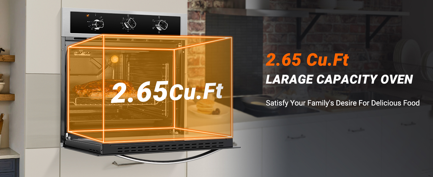 24 inch single wall oven