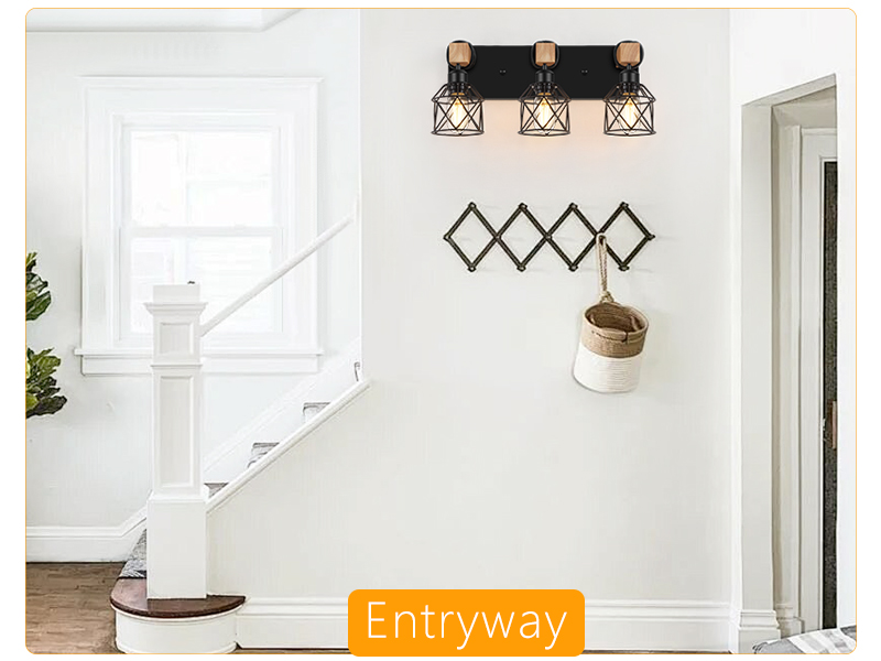 Wall sconce for hallway
