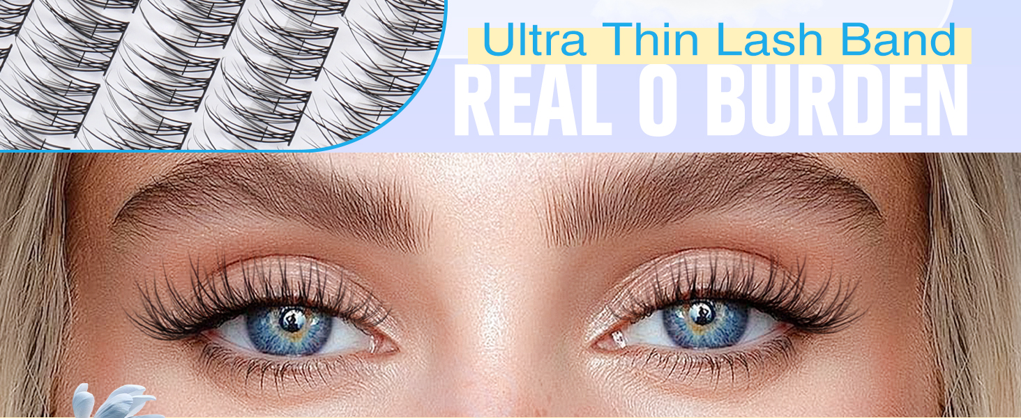 Natural Lash Clusters Kit with Lash Remover