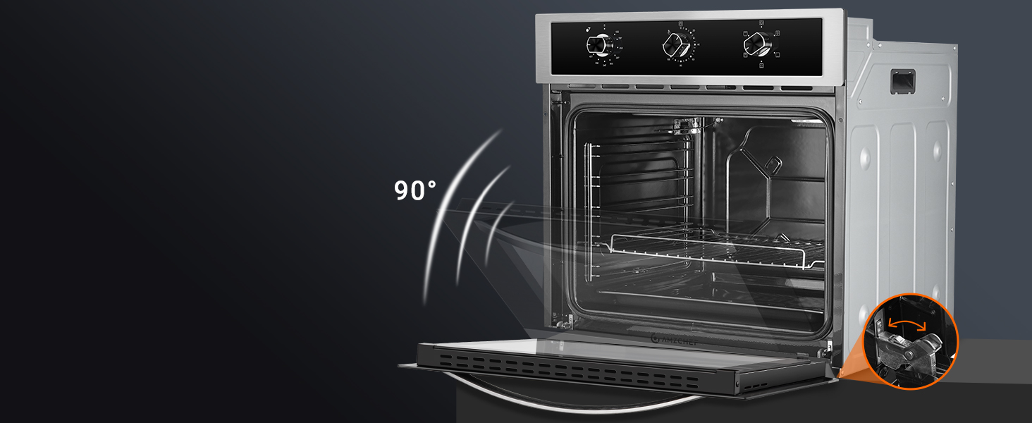 24 inch single wall oven