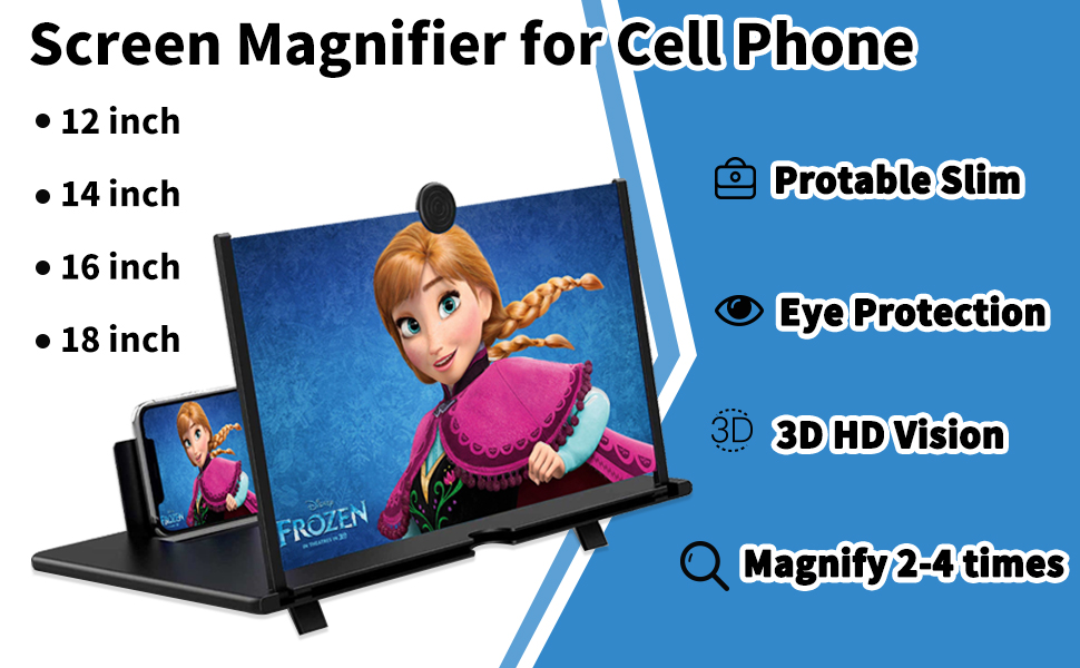 Screen Magnifier for Cell Phone 