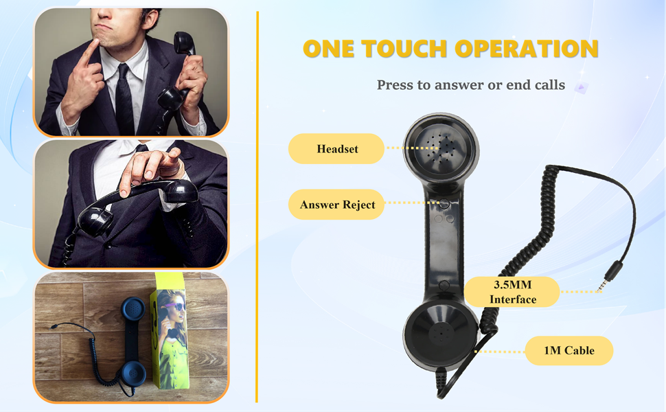 Retro Phone Handset