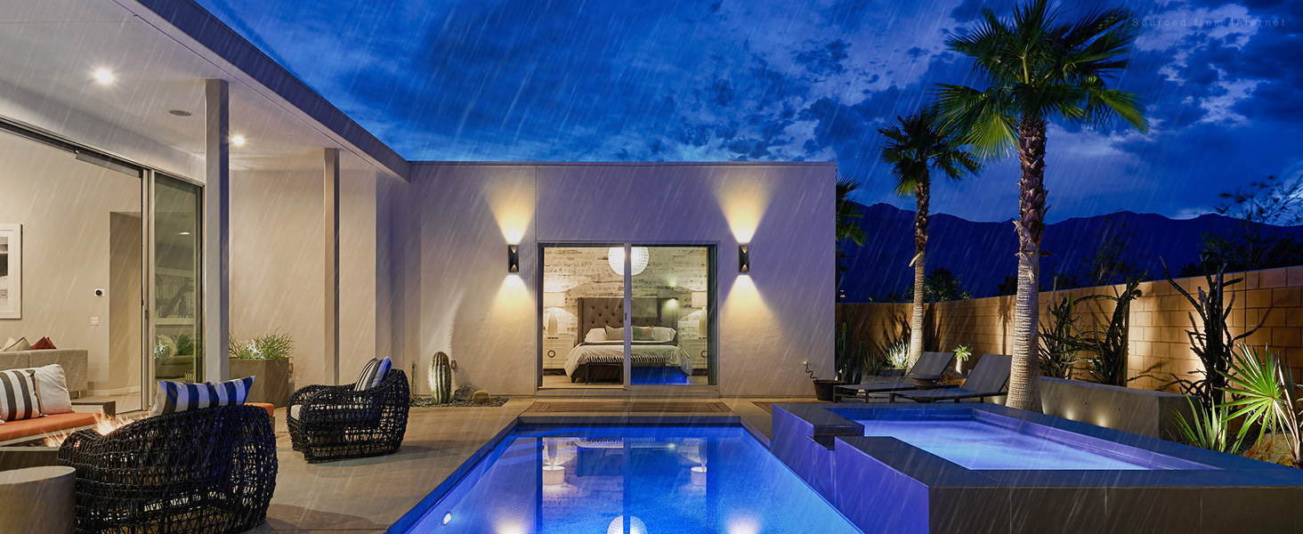 led wall lights outdoor