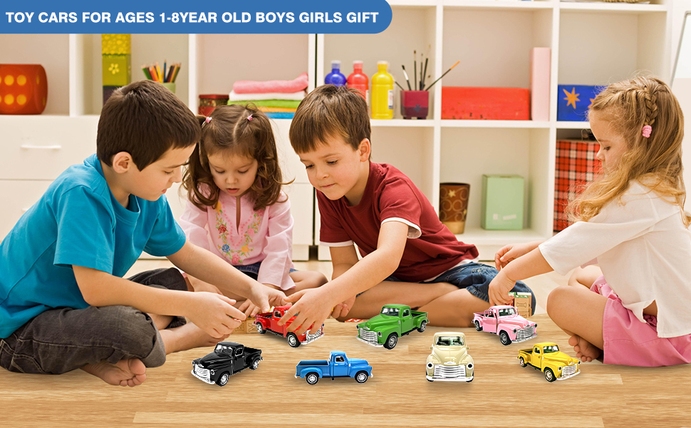 little blue truck,toy truck,toy trucks for toddlers 1-3,2-4,3-5,4-7,toy car, blue truck book