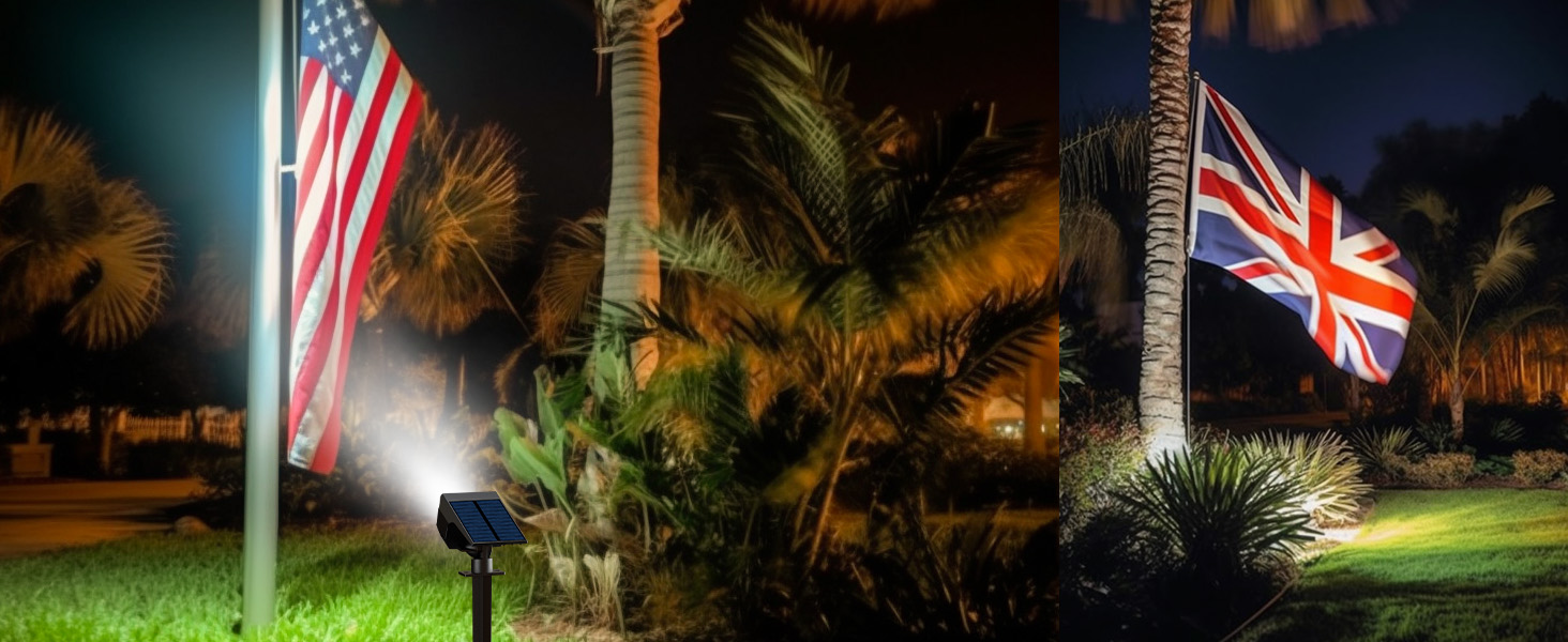 solar spot lights