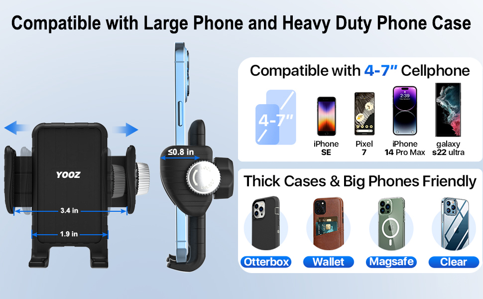 spin bike phone holder
