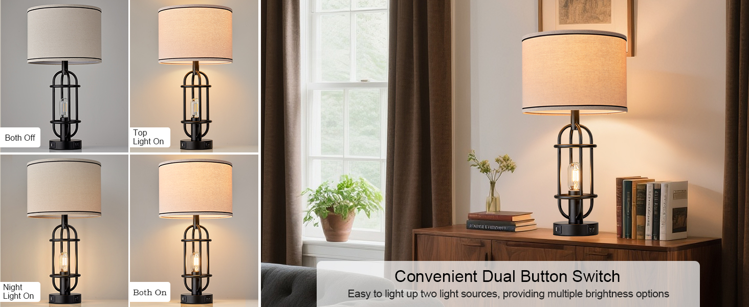  bedroom lamps set of 2