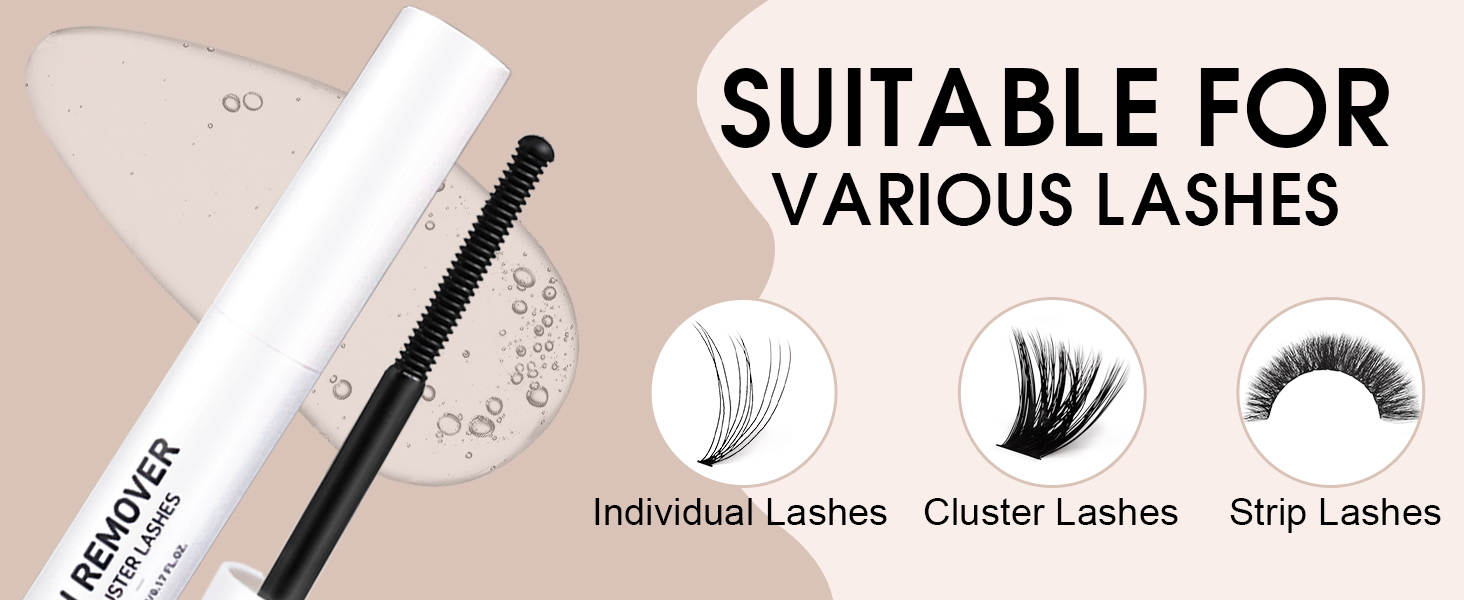 EYE LASH REMOVER FOR DIY LASHES