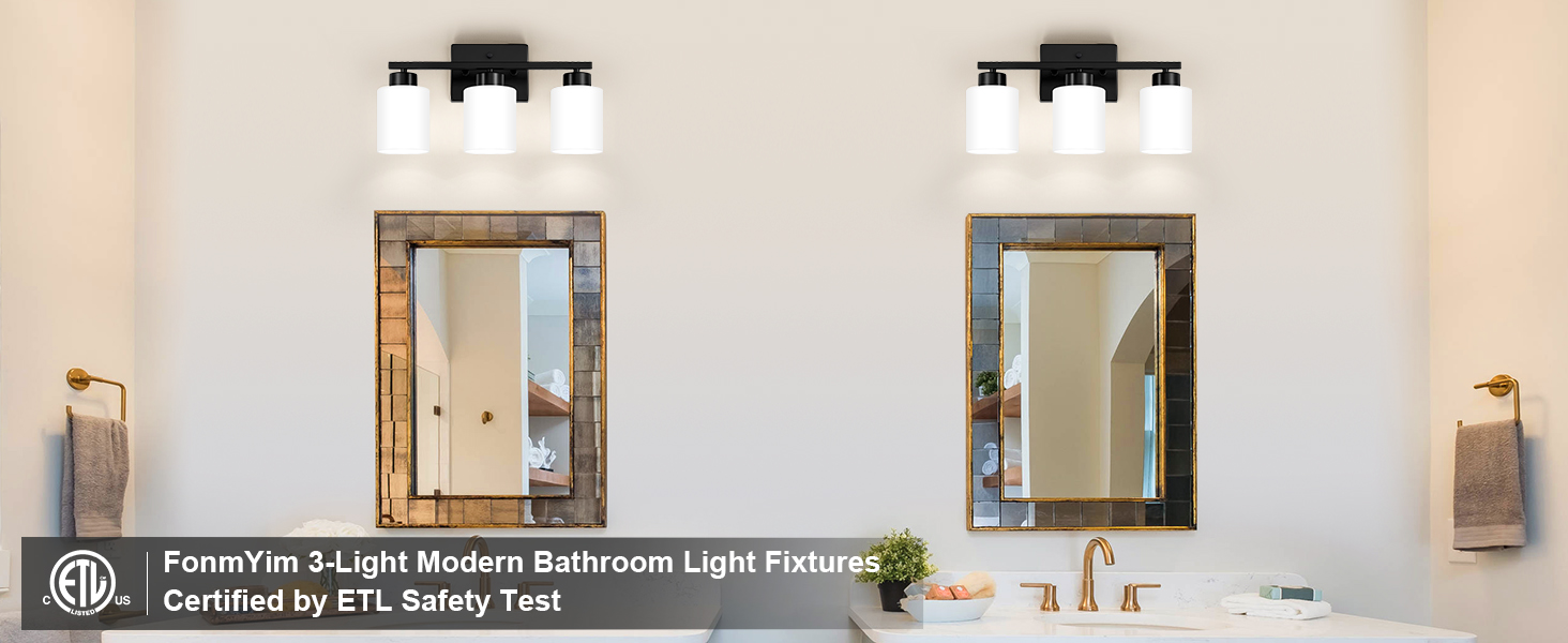 bathroom light fixtures