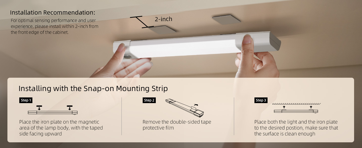 Under cabinet lights